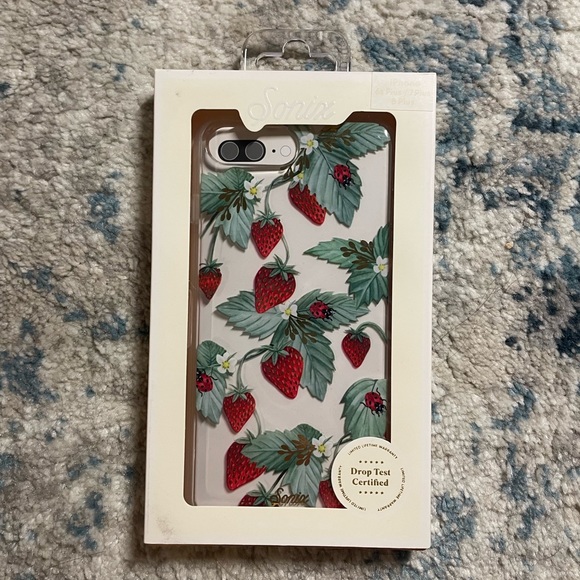 (3/$10) - $5 each case - SONIX iPhone 8 Plus 7 Plus 6S Plus Cases - Strawberry - Picture 5 of 6